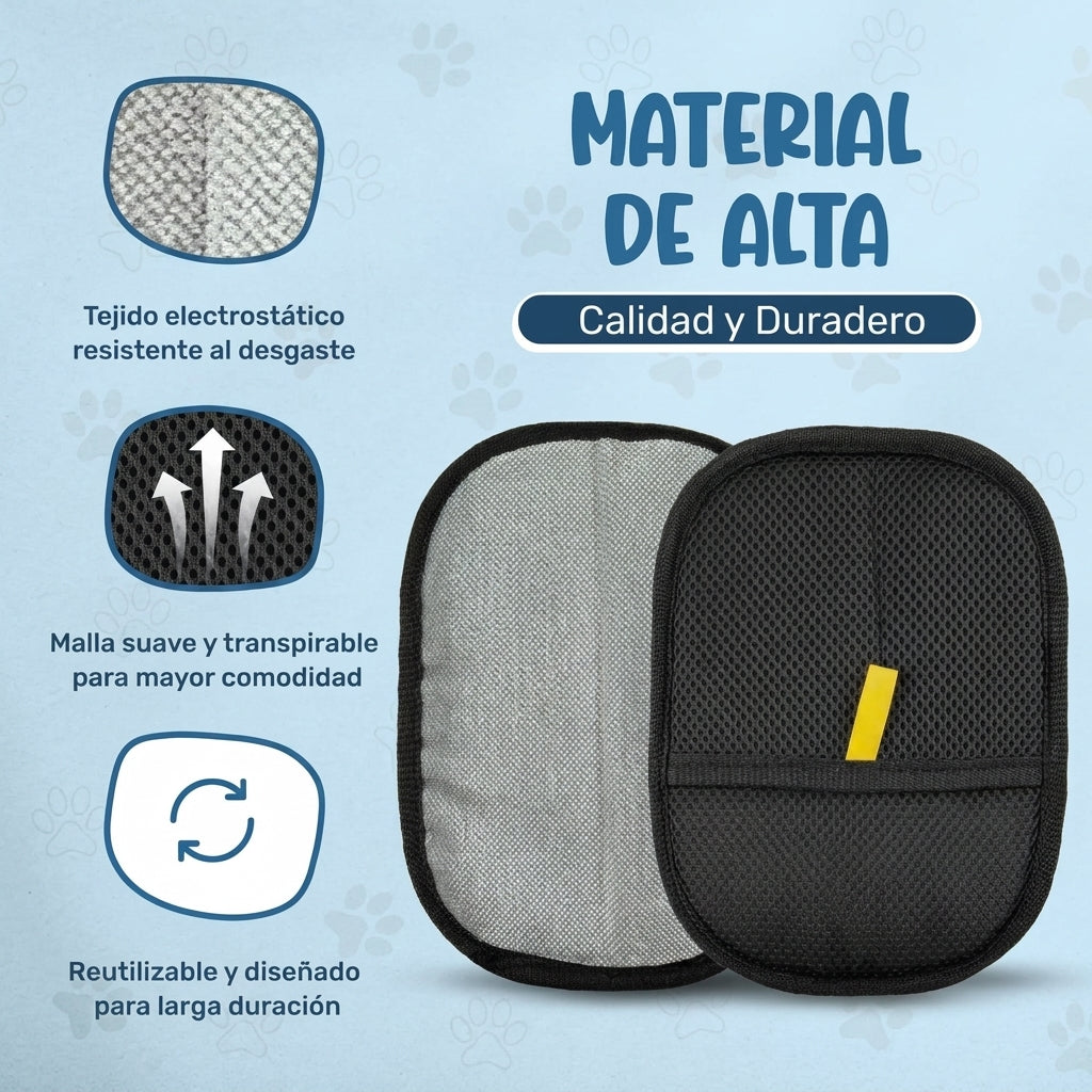 Guante Vortex Pro Atrapa Pelos para Hogar